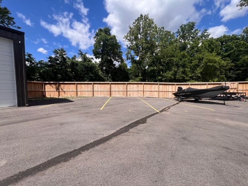 12×30 Outdoor Parking Space for Rent – One Box Storage Evansville 12×30 outdoor vehicle parking space at One Box Storage in Evansville, IN – for cars, trailers, boats, and ATVs